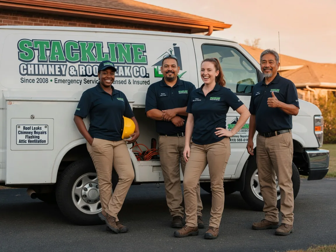 Chimney flashing repair company in Raleigh, NC